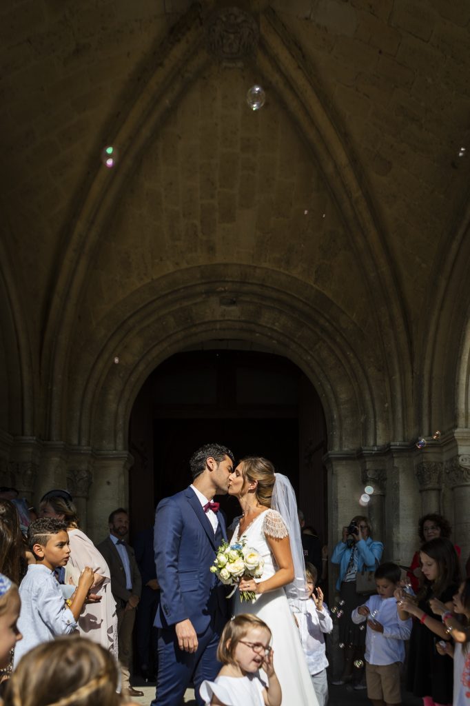 Mariage de C+A au Château Smith Haut Lafitte. Images réalisée par le photographe Patrick Chatelain dans un style photo-journalistique.
