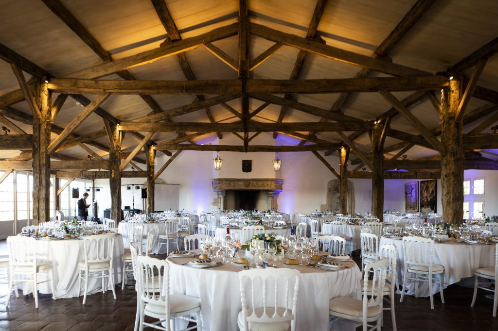 Mariage de C+A au Château Smith Haut Lafitte. Images réalisée par le photographe Patrick Chatelain dans un style photo-journalistique.