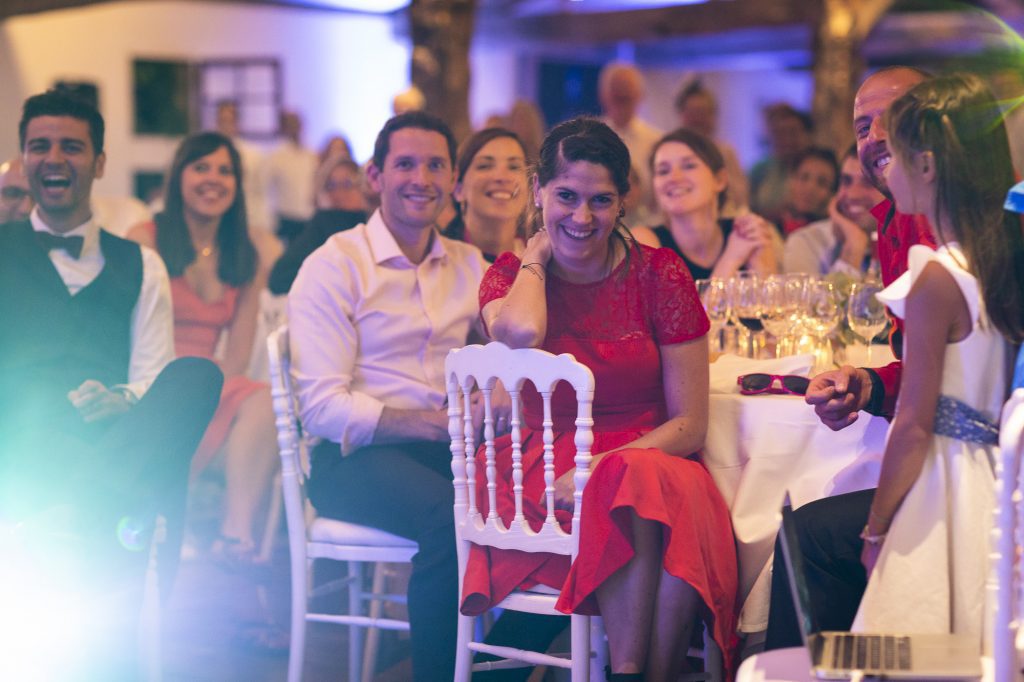 Mariage de C+A au Château Smith Haut Lafitte. Images réalisée par le photographe Patrick Chatelain dans un style photo-journalistique.