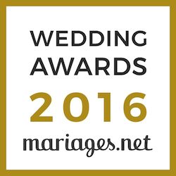 Patrick Chatelain Photography, gagnant Wedding Awards 2016 mariages.net